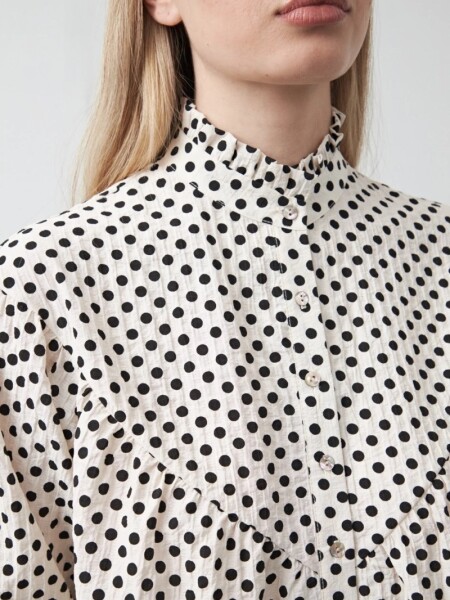 CAMISA D.CASSIN RAFAELA CRU NEGRO