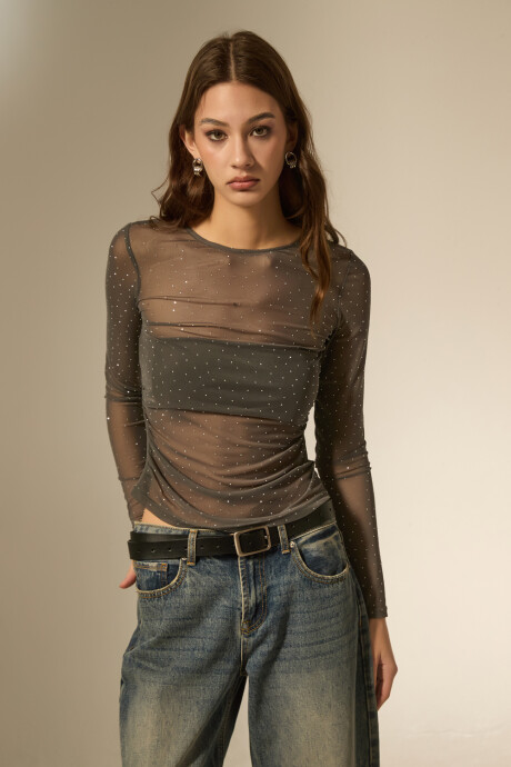 Tops Baian Gris Medio