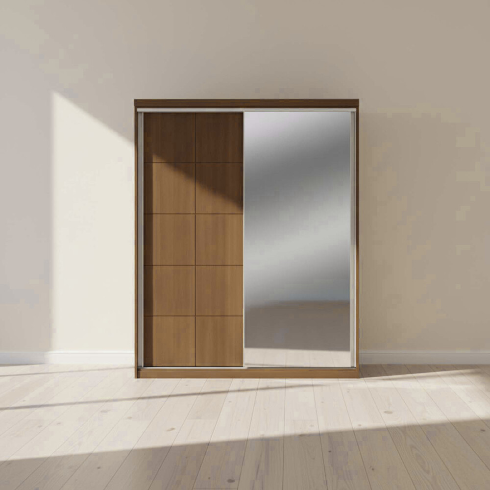 ROPERO PLACARD 2 PUERTAS MDF NATURAL-BEIGE SOUTH