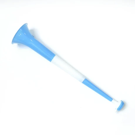 Corneta De Cotillon Celeste Y Blanco 64cm Corneta De Cotillon Celeste Y Blanco 64cm