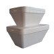 POTES RECTANGULARES PARA HELADOS CON TAPA 1 KG - 25 UDS Potes Rectangulares Para Helados Con Tapa 1 Kg - 25 Uds