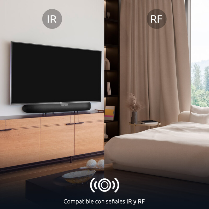 CONTROL REMOTO UNIVERSAL SMART,WIFI, IR/RF COMPATIBLE, CONTROL DE VOZ 001