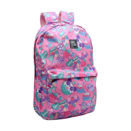Mochila Bonus Culture Love Party con Bolsillo al Frente 001