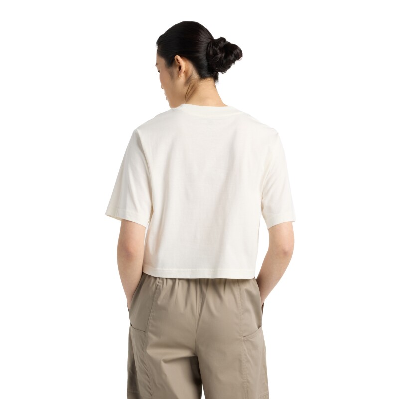 Remera New Balance de Dama - Heritage Relaxed - WT51530SST WHITE