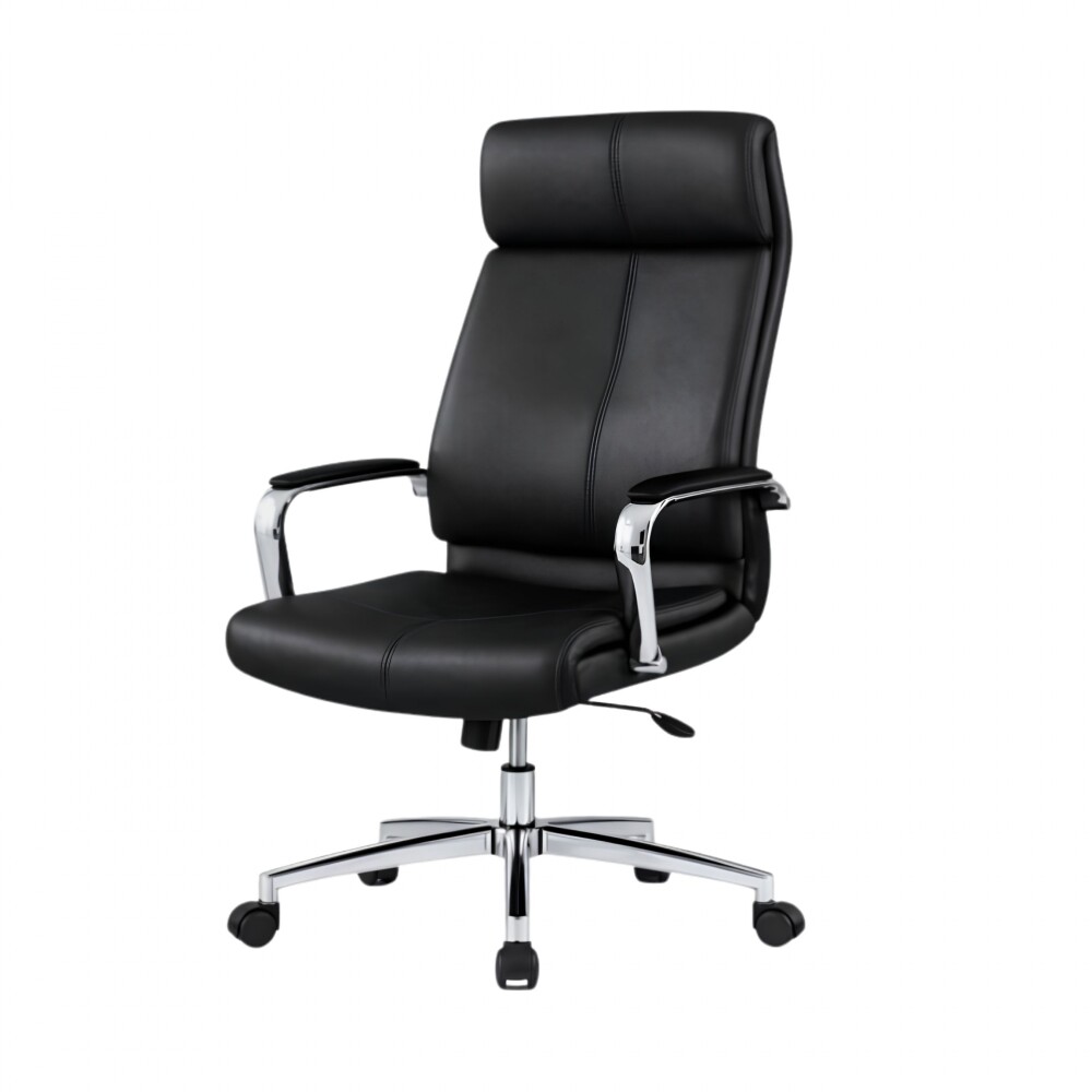 Silla de oficina Cromada Mariposa - Vortex Negro