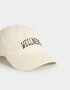 Caps Deportivo Gorra Canvas "wellness" - Blanco Crudo