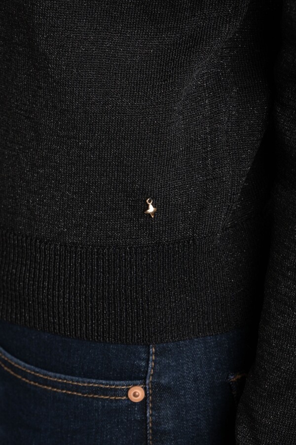 Sweater Lurex Negro