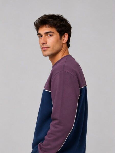 BUZO UNIFORM SANTINO AZUL VINO