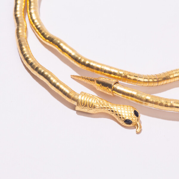 COLGANTE SERPIENTE DORADA COLGANTE SERPIENTE DORADA