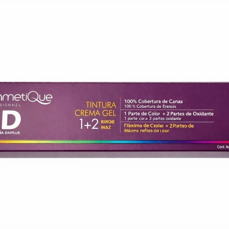 Bonmetique Tinta HD Professional 100gr N° 1 Negro Preto