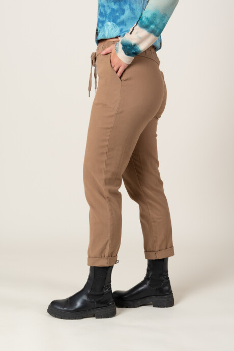 PANTALON DEVA Camel
