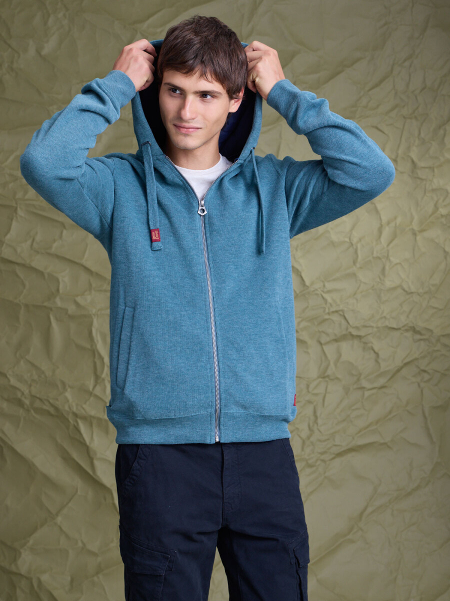 FLEECE HUNTER 5.0 - PETROLEO BOUTONE 