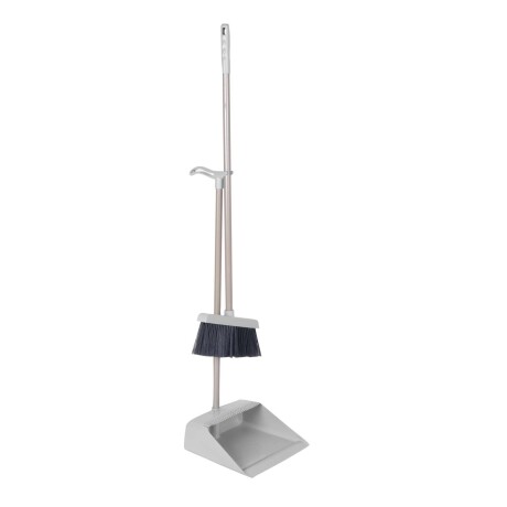 ESCOBA C/PALA ACERO-INOXIDABLE GRIS A425