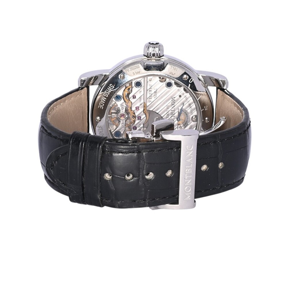 Montblanc Nicolas Rieussec 104981 Cronógrafo 43mm. Acero inoxidable brazalete cuero. Montblanc Nicolas Rieussec 104981 Cronógrafo 43mm. Acero inoxidable brazalete cuero.