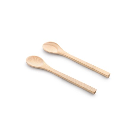 SET 2 CUCHARAS MADERA NATURAL-BEIGE