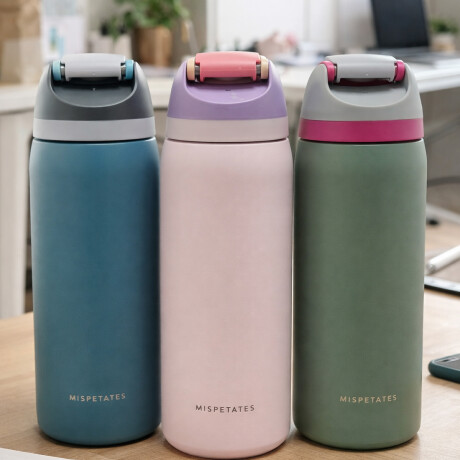 Botella térmica 950ml con asa Verde