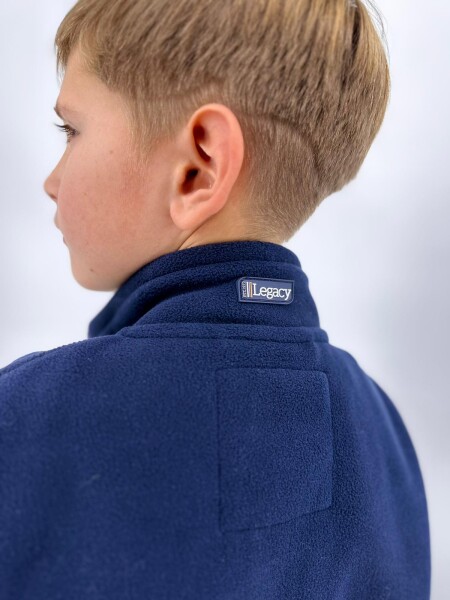 CAMPERA LEGACY 5497 POLAR NIÑO AZUL