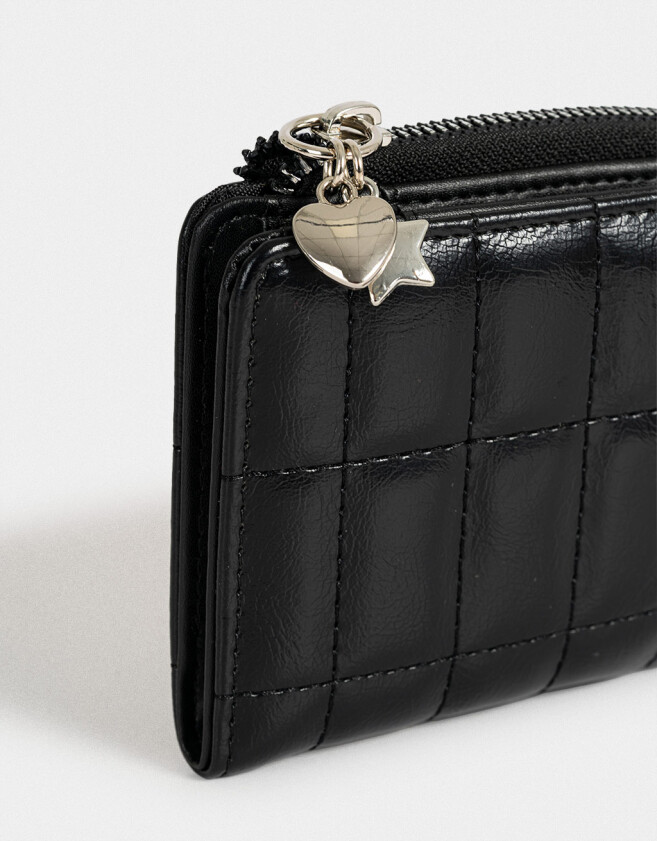 Billetera Billetera Puffy Negro - Negro