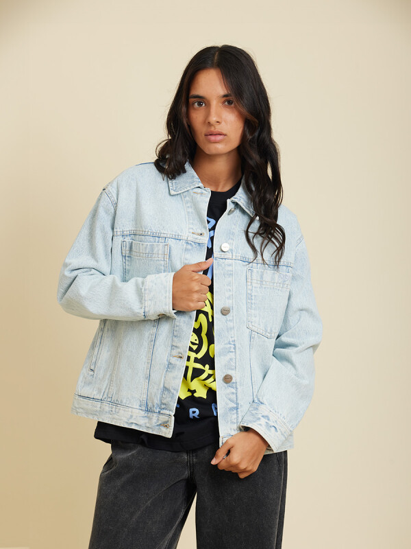 CAMPERA JEAN BALZI RUSTY Azul Claro