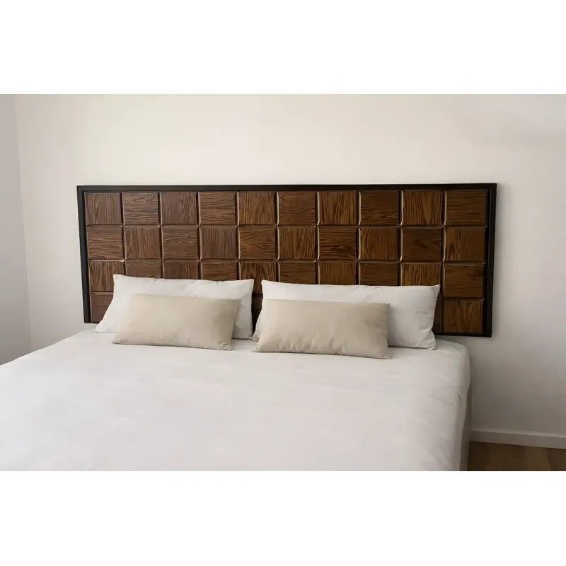Panel respaldo de madera para sommier de 2 plazas - MERCADERIA CON DETALLES Panel respaldo de madera para sommier de 2 plazas - MERCADERIA CON DETALLES