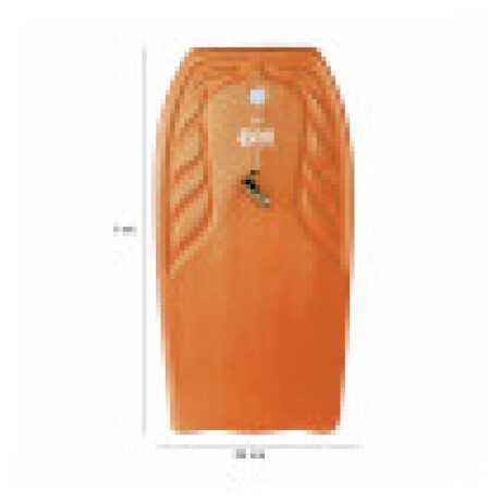 Tabla de Morey Bodyboard Mor Aloha 100x54cm p/ Barrenar Olas Naranja