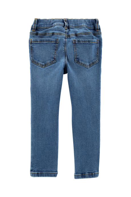 Pantalón jean Ecovero, ajustados Sin color