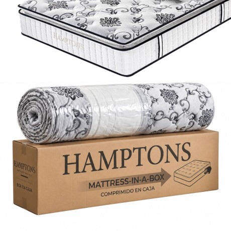 Cama Baul 2 plazas + Colchon HAMPTONS Bronze Cama Baul 2 plazas + Colchon HAMPTONS Bronze