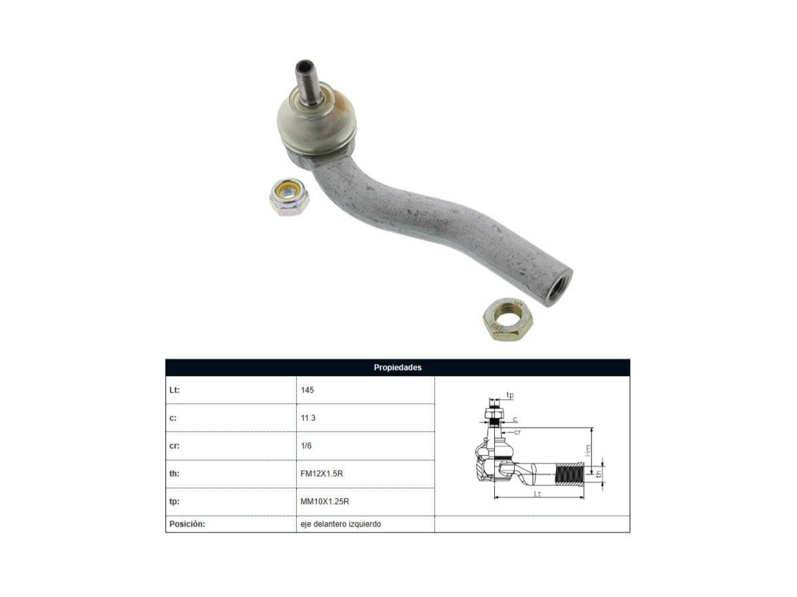Puntero Ford Ka 08-11 Izq 