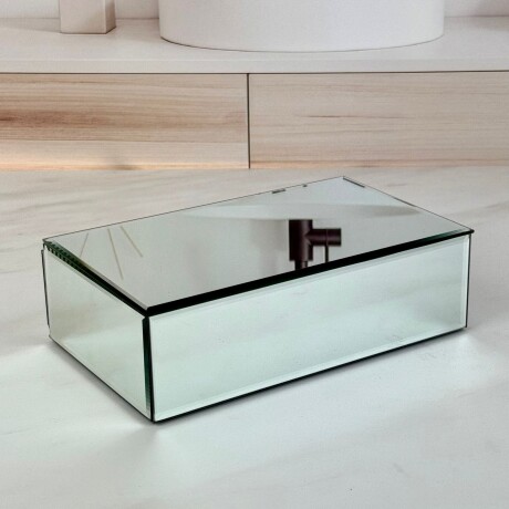 Joyero Box Espejado Largo 21cm x Ancho 13cm x Alto 6cm Joyero Box Espejado Largo 21cm x Ancho 13cm x Alto 6cm