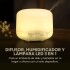 Aromatizador Difusor Humidificador Perfume Luces Led 500 Ml Variante Color Blanco