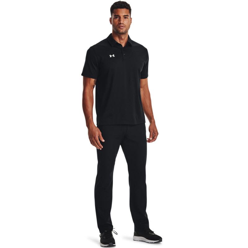 UA M's Team Tech Polo-BLU BLK-001