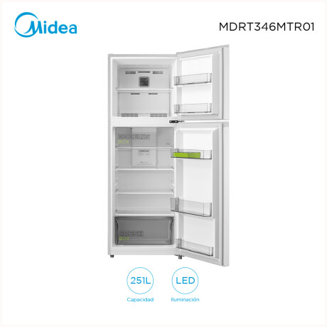 Heladera Midea MDRT346MTR01 251 Litros Blanco