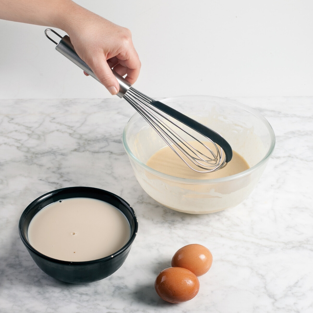 Batidor varillas inox c/espátula Grey Lacor 