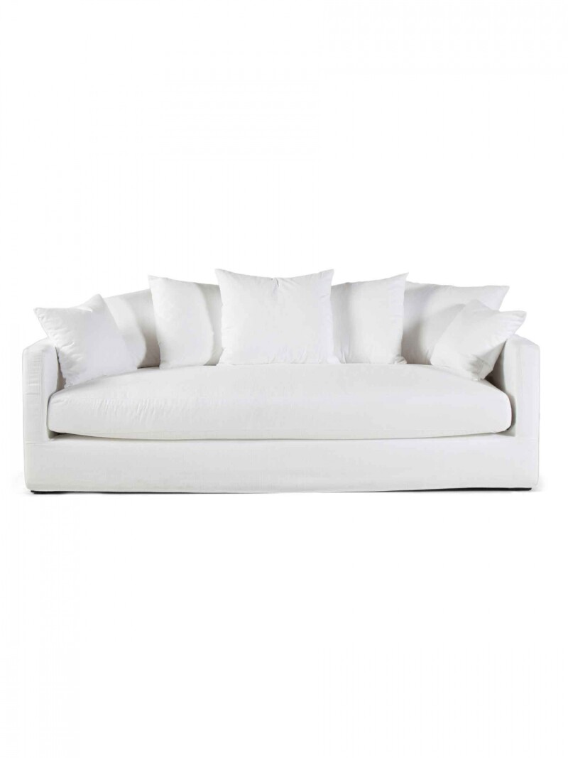 LYON SOFA LYON 3 PLAZAS TELA ZENITH NIEVE 240X100X70H CM