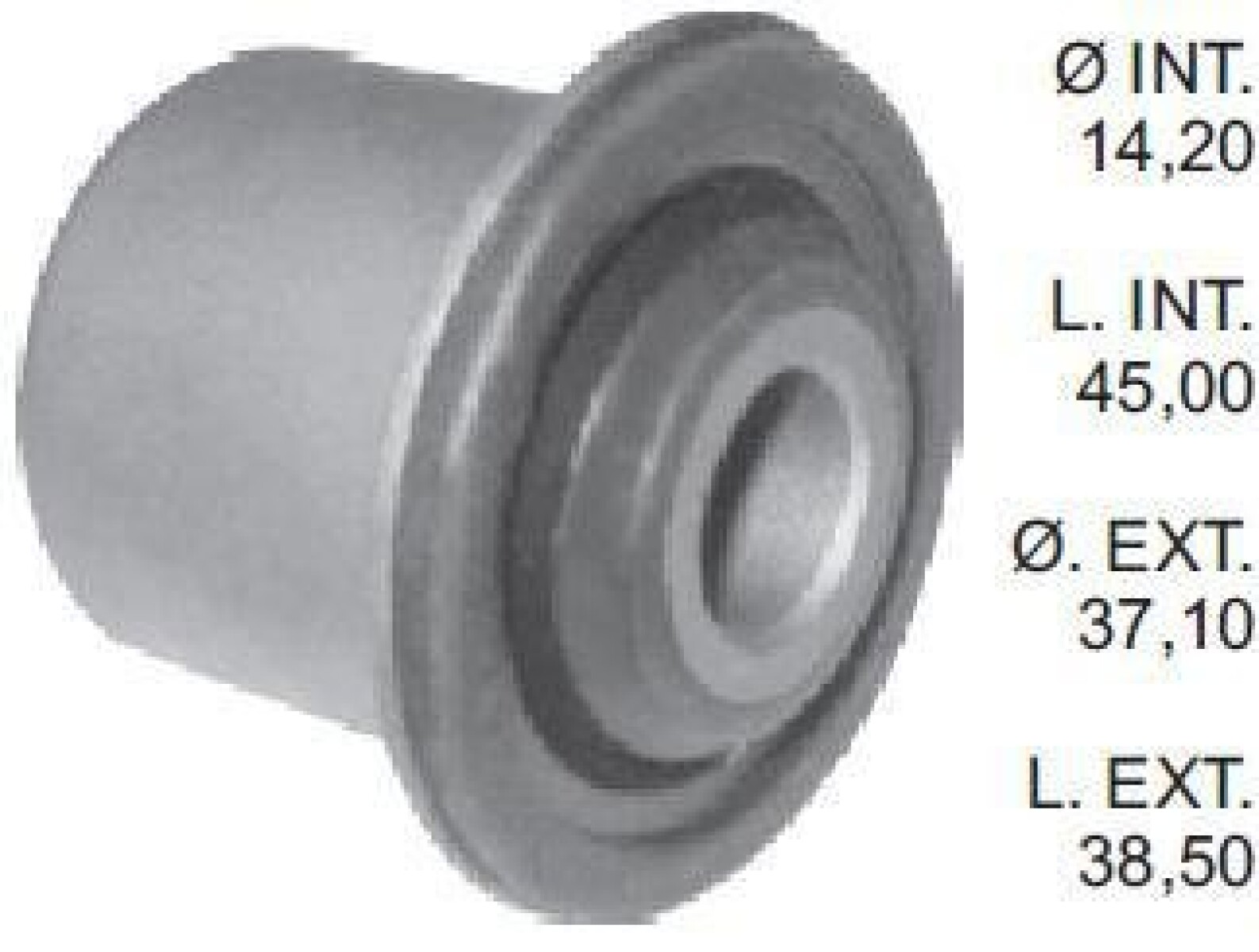 BUJE RENAULT BASTIDOR SUPERIOR DUSTER OROCH - 