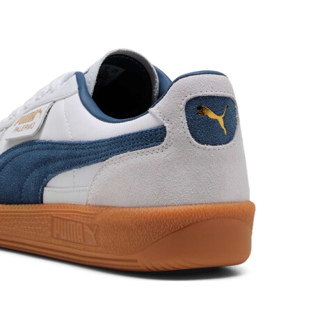 Championes Palermo Lth de Hombre blanco