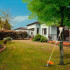 Desmalezadora Stihl Fs55 Con Cuchilla 27cc DESMALEZADORA STIHL FS55 2919
