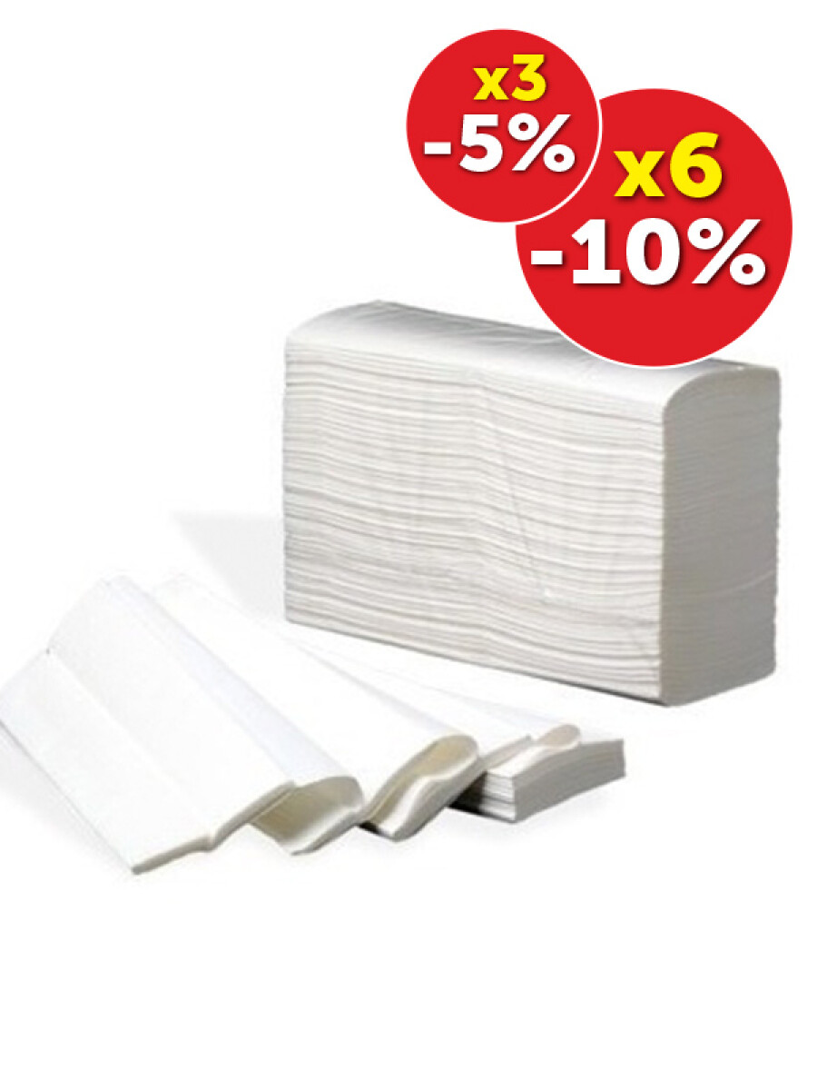 TOALLA PARA MANOS INTERCALADAS FLORAX FUNDA X 5000U 