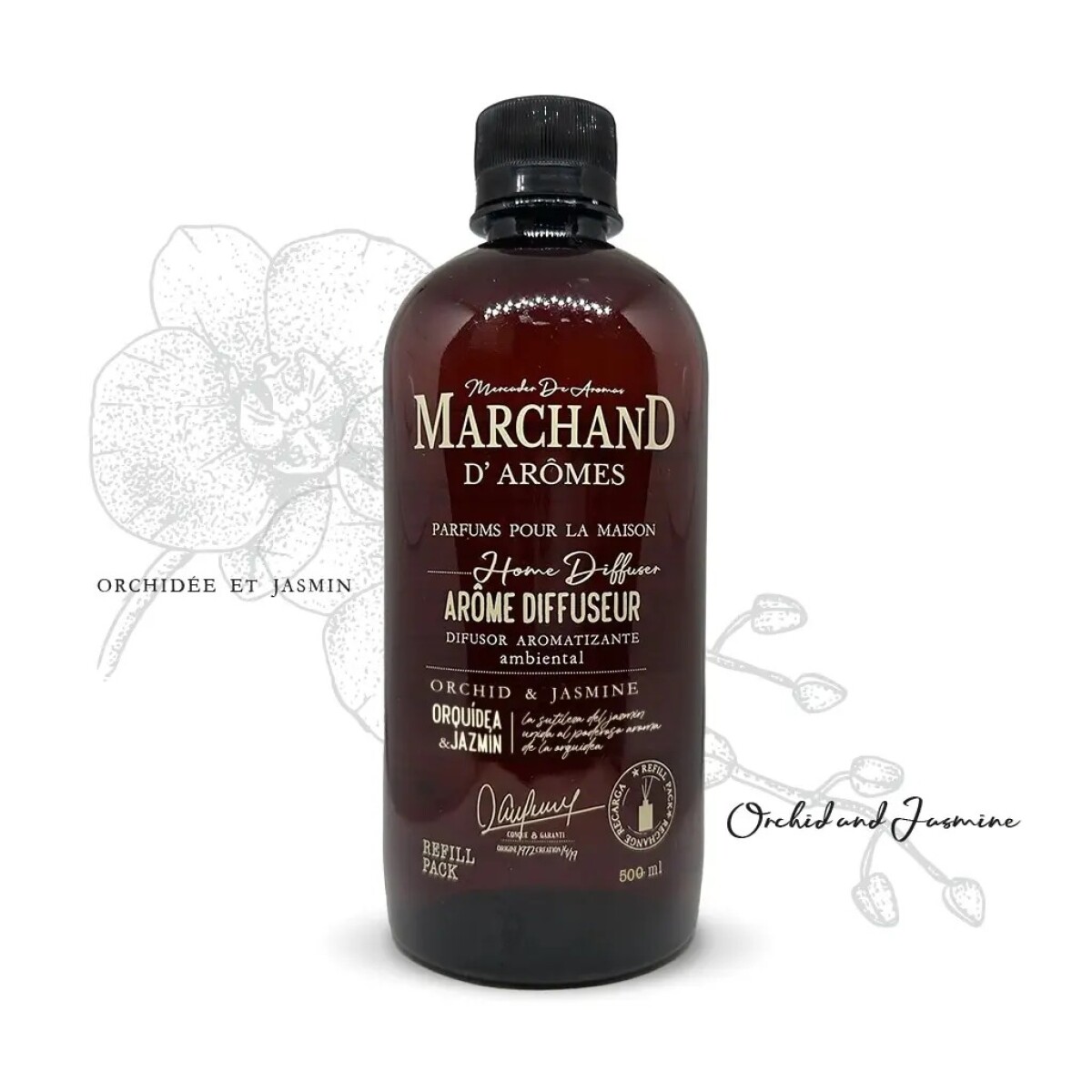 Refill Difusor de Varilla Marchand - Orquidea & Jazmin 