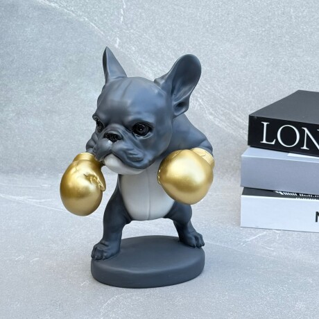 Bulldog Frances Box Decorativo En Resina 16cm x 13.3cm x 25cm Bulldog Frances Box Decorativo En Resina 16cm x 13.3cm x 25cm