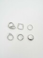 Anillo Ani Plateado
