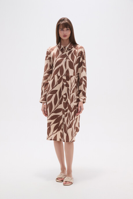 Vestido Sombre Estampado 2