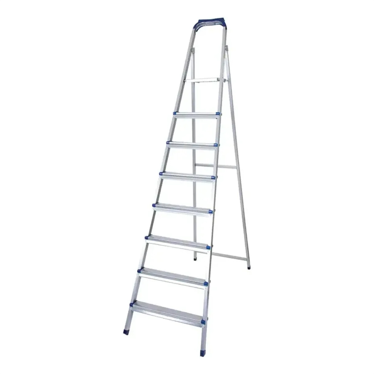 Escalera Metálica Plegable 7+1 Con Plataforma Zln1190 - ESCALERA PLEGABLE ZILAN ZLN1190 