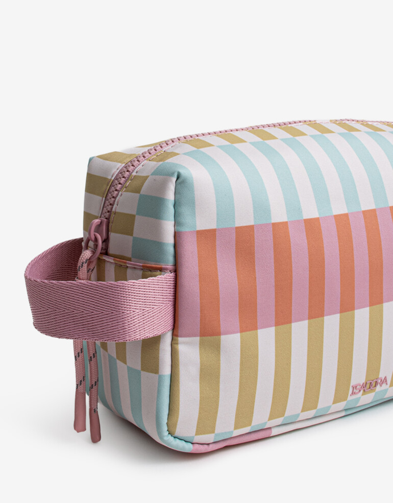 Porta Cosméticos Nylon Portacosméticos Special Price - Estampado Rayas