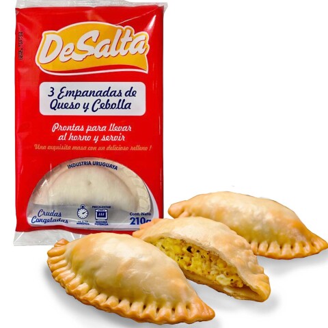 Empadas DeSalta Queso y Cebolla X3 Empadas DeSalta Queso y Cebolla X3