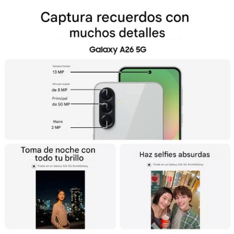 SAMSUNG Galaxy A26 5G 256GB / 8GB Ram Black Samsung Galaxy A26 5g 256gb / 8gb Ram Black