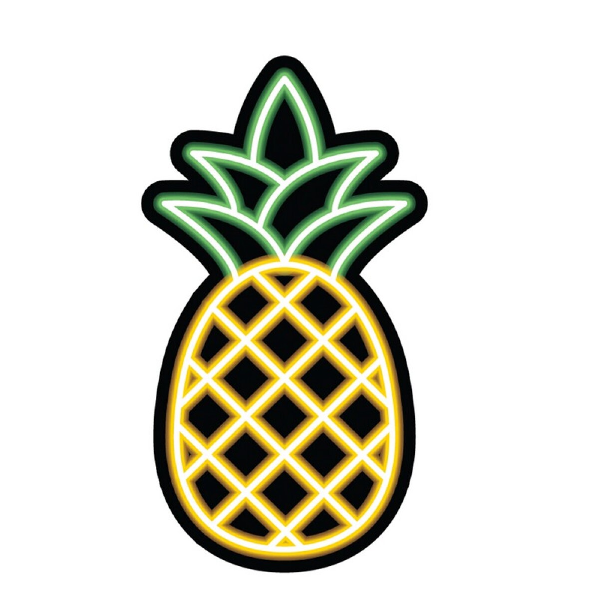 Jibbitz™ Charm Led Pineapple - Multicolor 