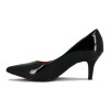 Vizzano Zapato Casual Verniz Taco Bajo Negro
