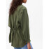BIG SHIRT - CINCH WAIST BACK DEEP DEPTHS GRN 190413