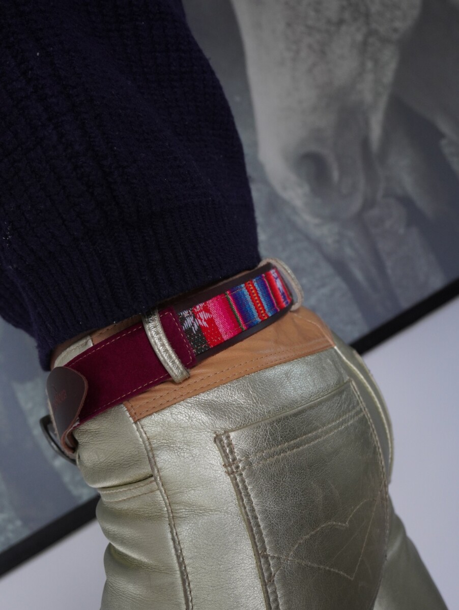 Handcrafted Belt - Violeta 